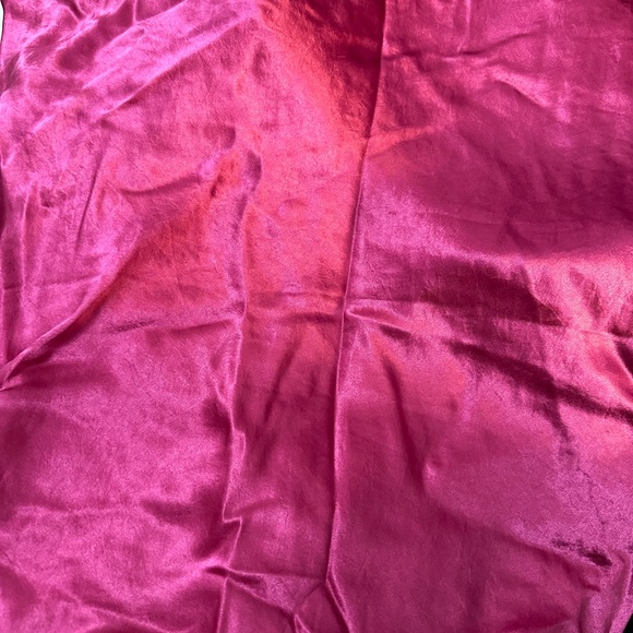 Babaton High-rise Satin Midi Slip Skirt - Pink (00) - Picture 5 of 5